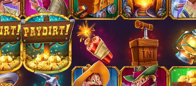 Paydirt Go for the Gold Slot at Slotastic